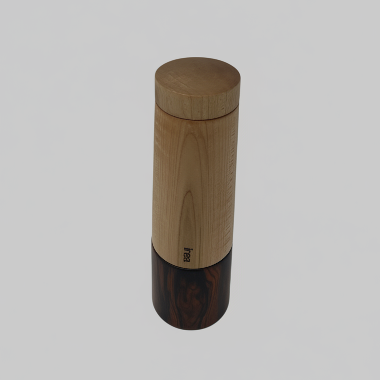 Moulin à poivre en cocobolo et érable figuré