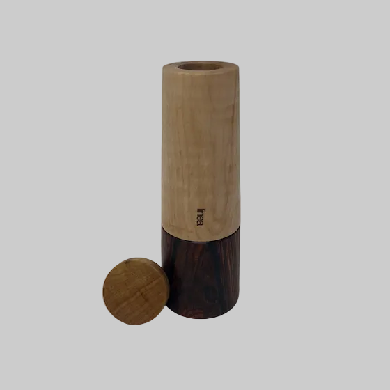 Moulin à poivre en cocobolo et érable figuré
