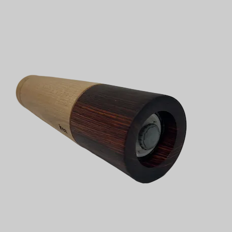 Moulin à poivre en cocobolo et érable figuré