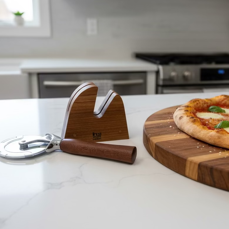 Coupe-pizza en lacewood